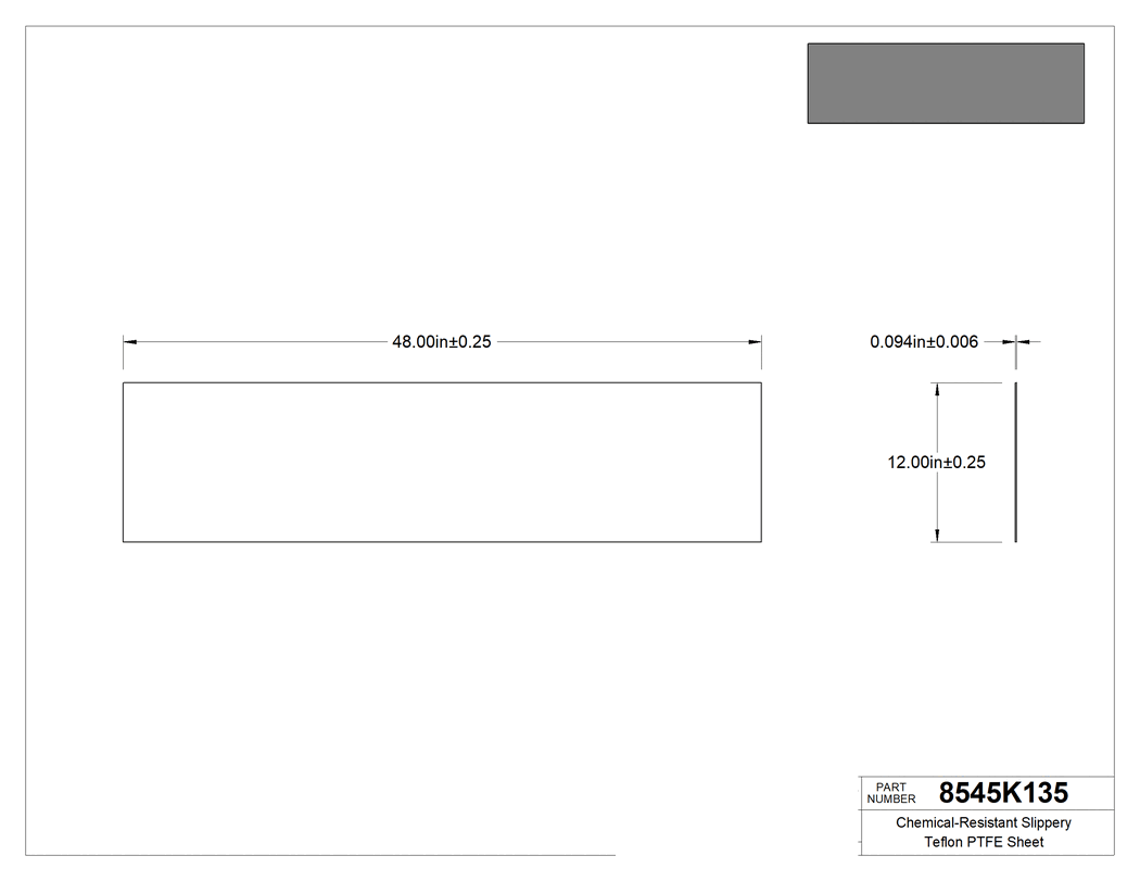 Technical drawing - 8545K135